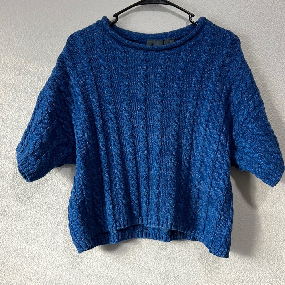 VINTAGE 90s LizWear Short Sleeve Sweater